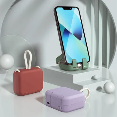 Mini Power Bank and Phone Holder - BUY 2 FREE SHIPPING