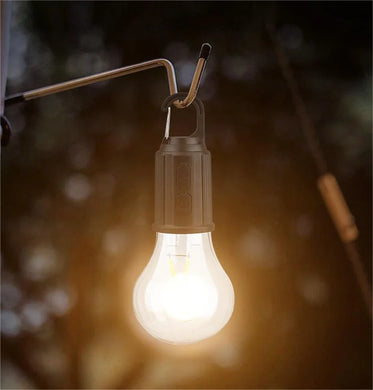 2023 New Outdoor Camping Hanging Type-C Charging Retro Light Bulb Lighting Decoration