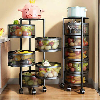 Premium Quality Basket Rotating Organizers